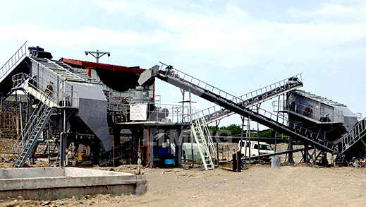 120TPH river stone crushing line In La Union