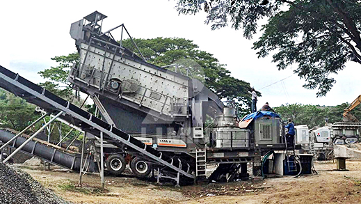 100TPH River Stone Mobile Crushing Plant In Subic